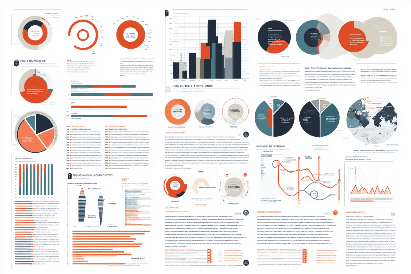 An infographic showcases the significance of utilizing key account data in B2B marketing. It features graphs and charts depicting insights and analytics on high-potential accounts. Visual elements like target icons illustrate tailored marketing strategies, while sections highlight benefits such as increased conversion rates and deeper customer connections. The design emphasizes a data-driven approach to enhance marketing effectiveness.