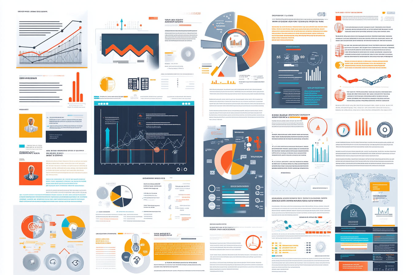 An infographic showcasing B2B marketing automation features. It highlights lead scoring, behavior tracking, and integration capabilities with icons and brief descriptions, emphasizing efficiency and lead management.